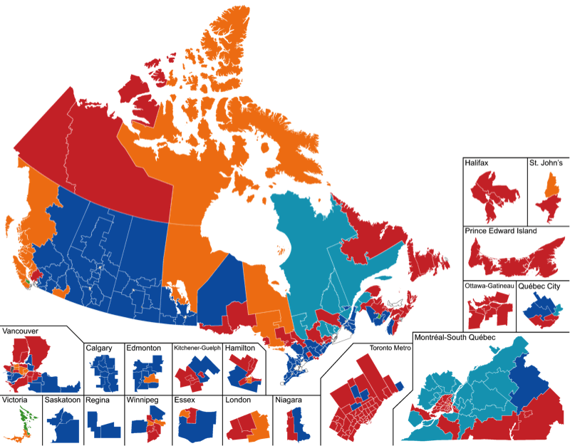 Canada 2019 Election Results