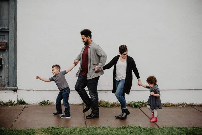 a happy family